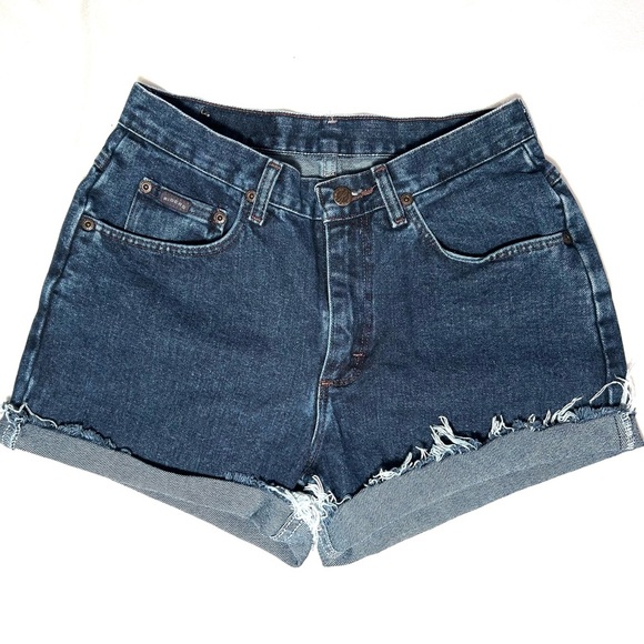 Riders by Lee Women's Denim Shorts - Dark Blue - Picture 2 of 6